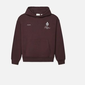 Frame Denim Burgundy Hoodie